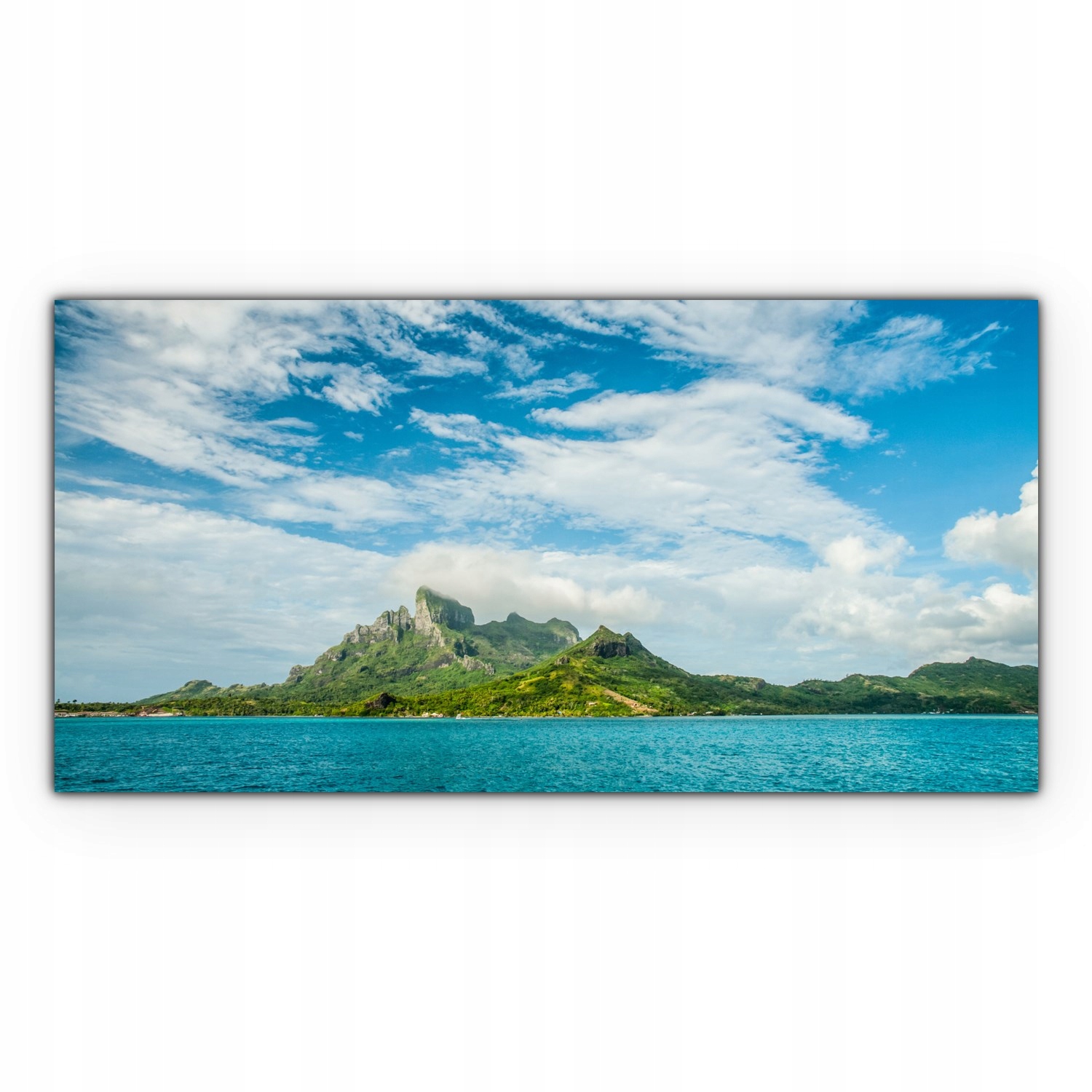 

Canvas do sypialni 100x50 Tropiki Wyspa Wybrzeże