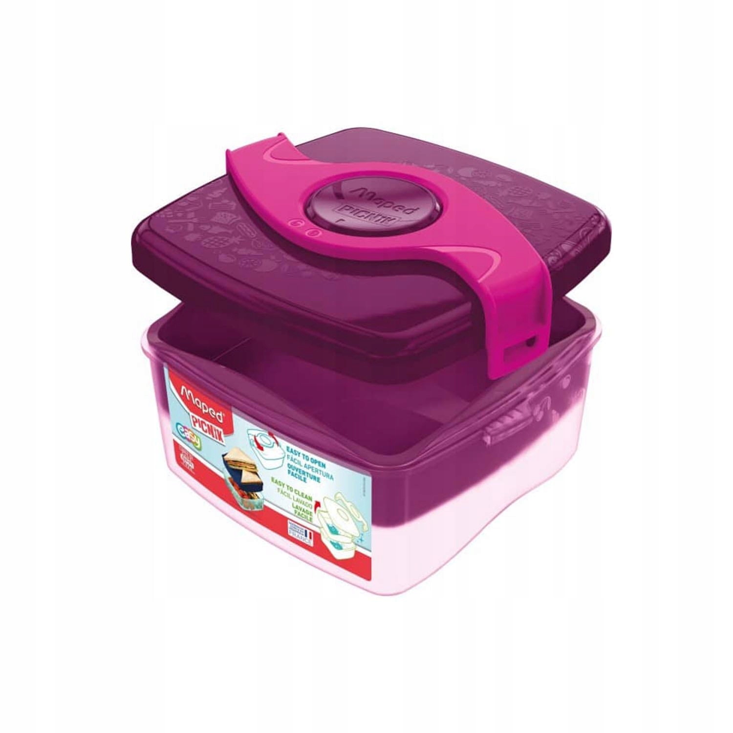 

Pudełko Lunchowe Maped Picnik Origins Różowe