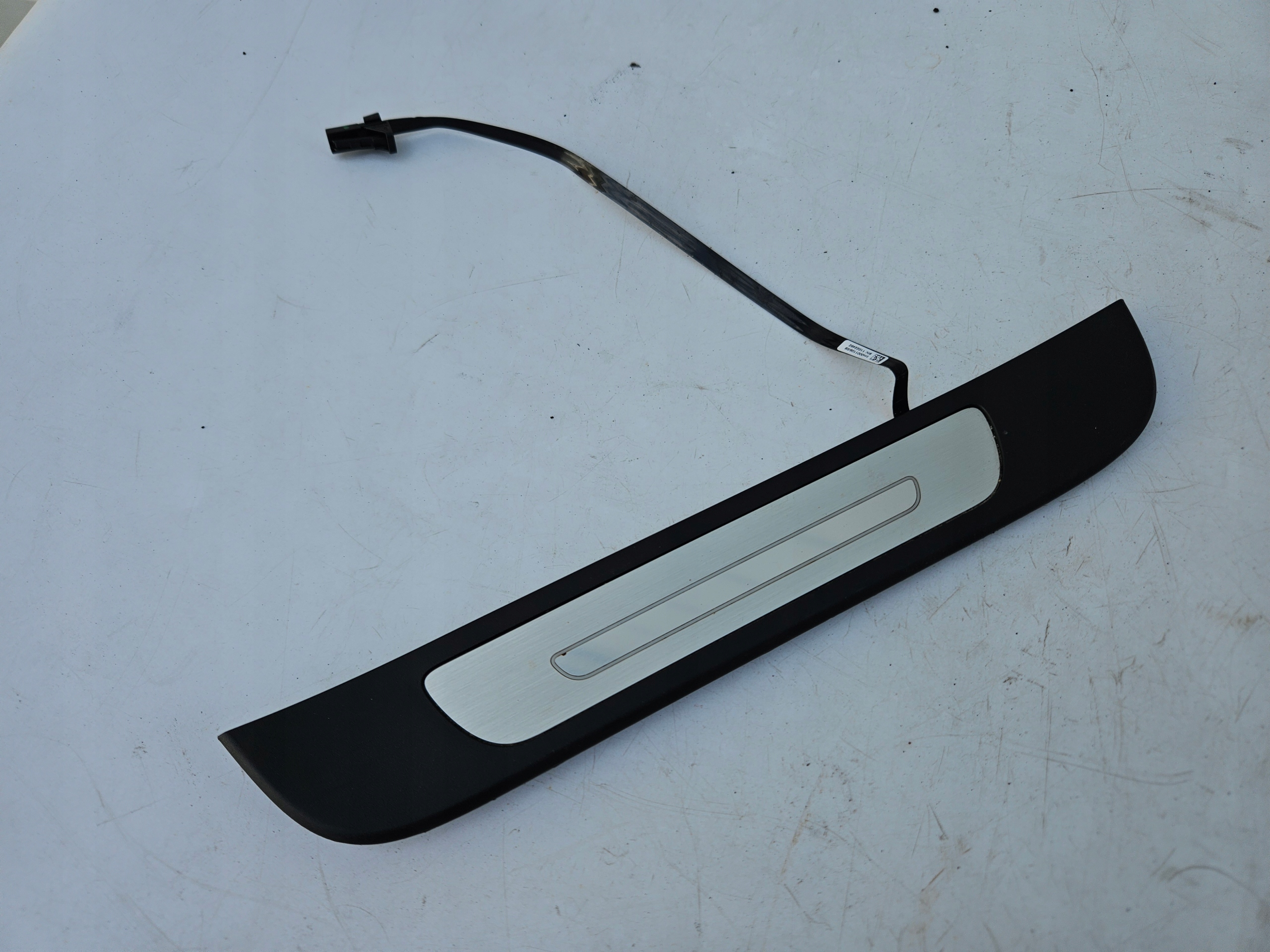 moulding cap for threshold threshold PODSWIETLANA AUDI A6 C7 4G left rear part left