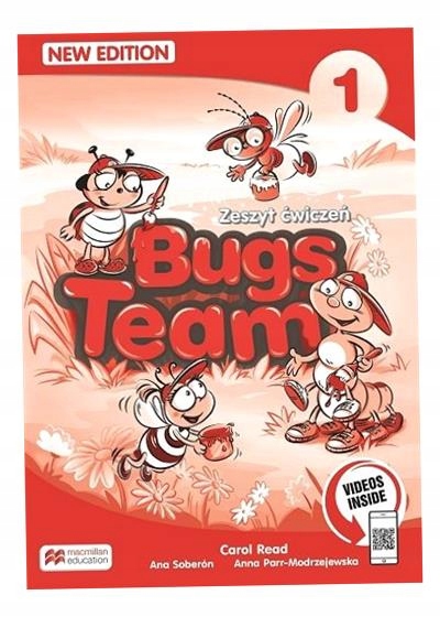 Bugs Team 1 Zeszyt Ćwiczeń Carol Read, Ana Soberón, Anna Parr-modrzejewska