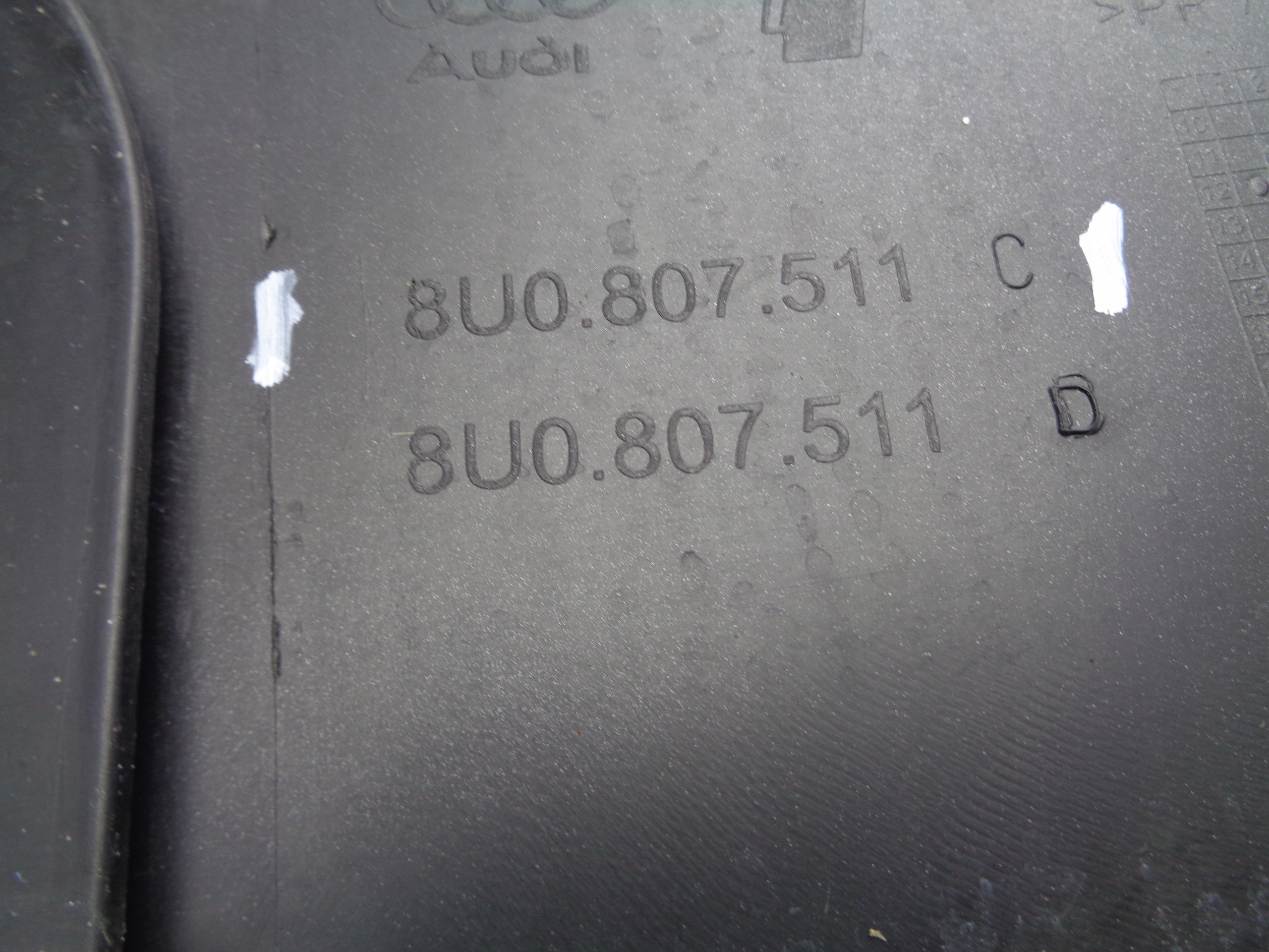 bumper rear AUDI Q3 8U 8U0 11- NR 28101