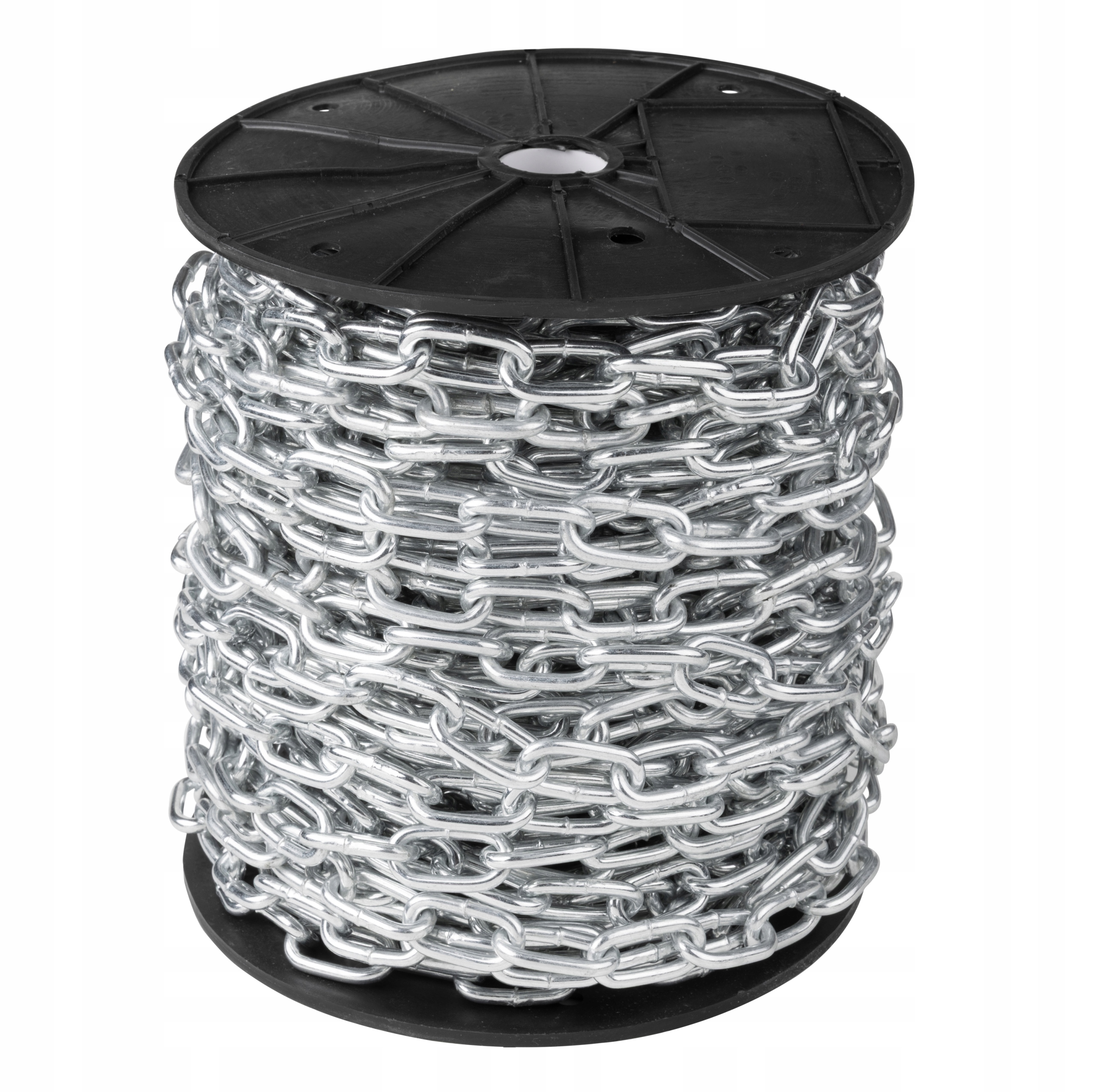 Řetěz pozinkovaný 5 mm 20 m Din 5685/A D1 s krátkým článkem ocel C15 800 kg