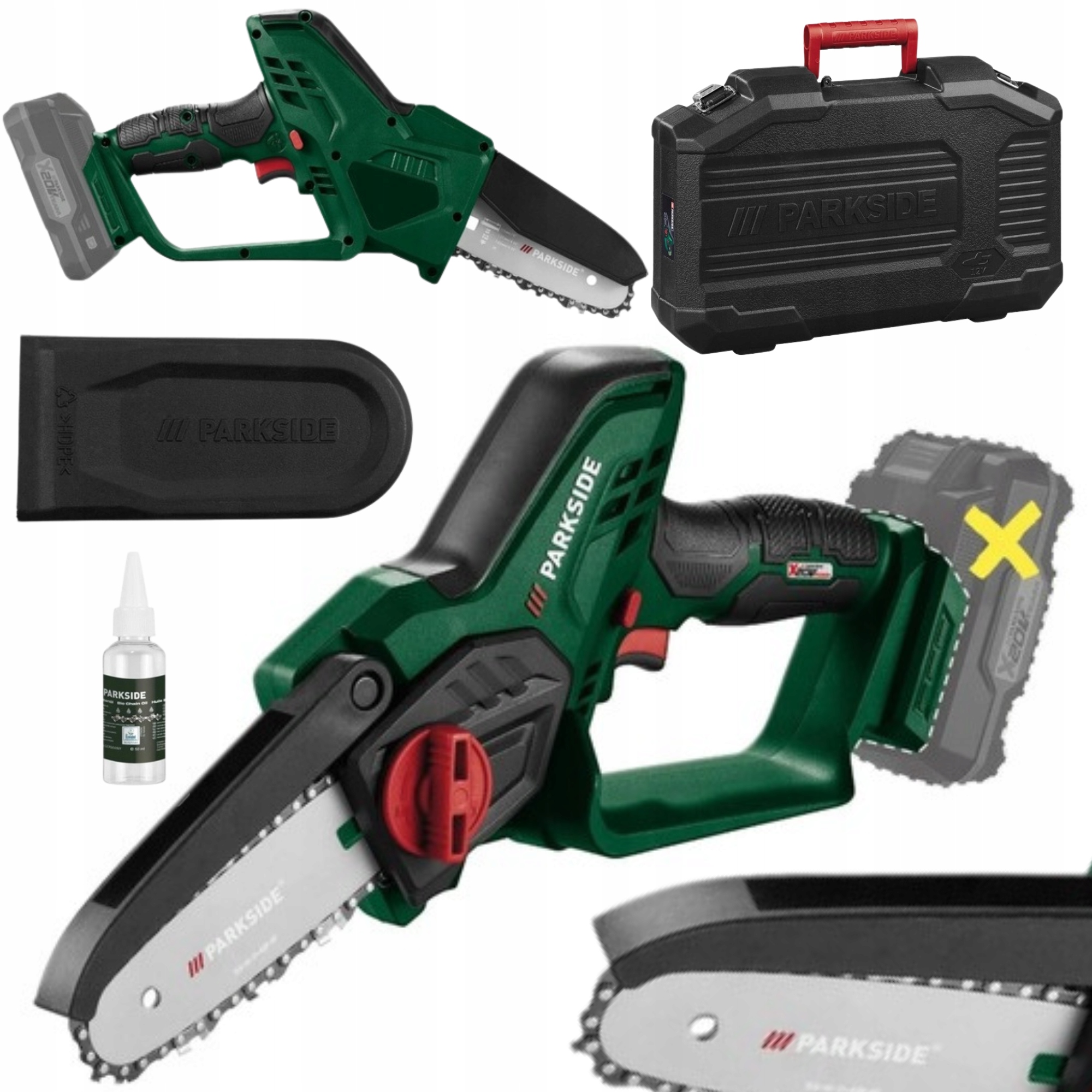 Akumulatorowa pilarka Parkside do gałęzi 20 V Paghs 20-Li C3