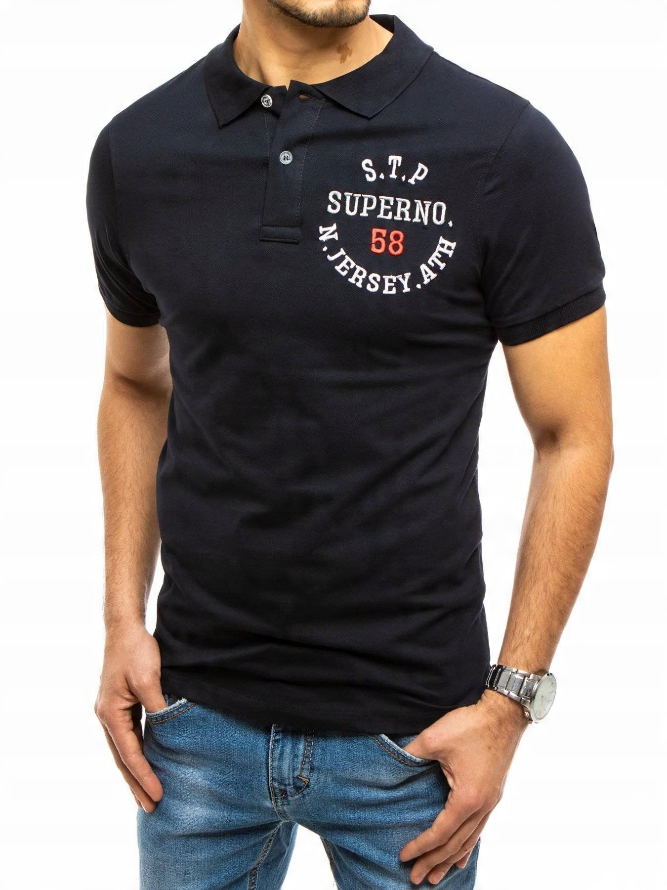 

Koszulka Polo Męska Z Haftem px0418 - XXL