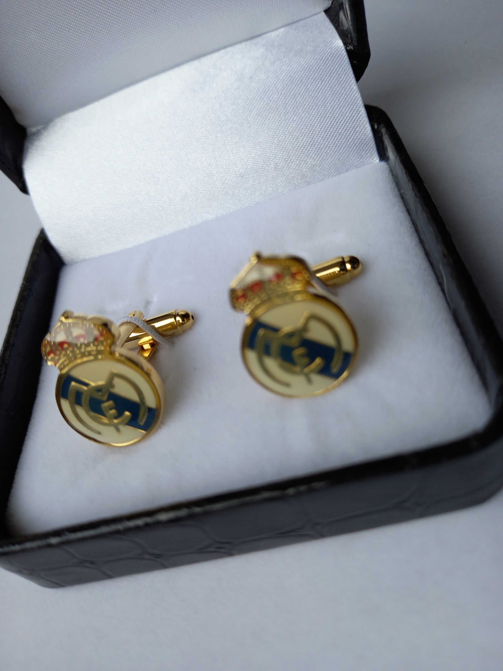 Manžetové knoflíčky Real Madrid pro fanoušky