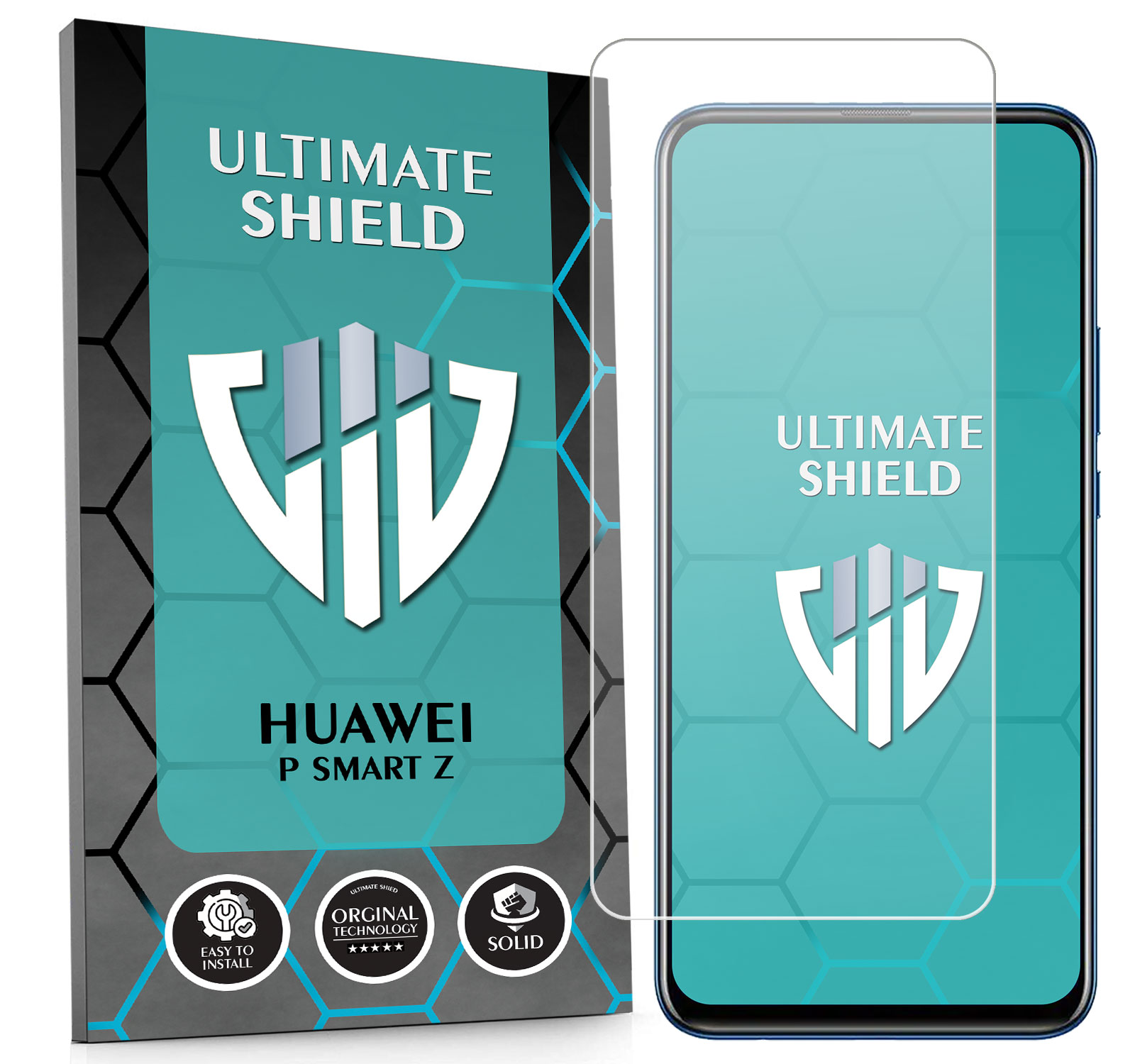 Sklo 3x Displej 7x Fotoaparát Rychlý Objektiv Pro Huawei P Smart Z