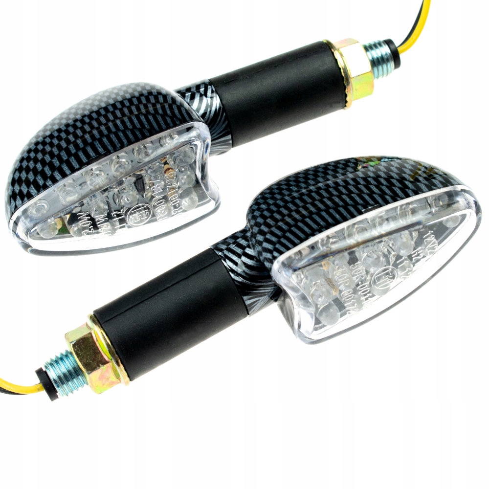 Kierunkowskazy Motocyklowe Led Moretti Carbon 2szt