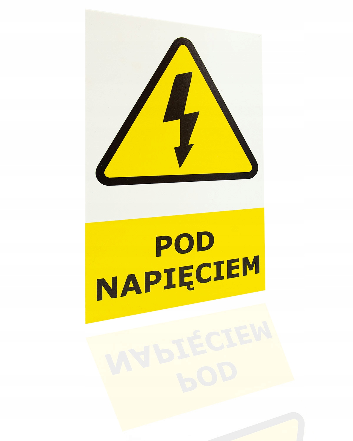 

Tablica Pcv 21x32cm Uwaga Pod Napięciem Prąd