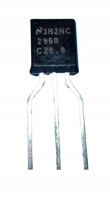 

2950 Stabilizator LP2950CZ TO-92 5V 0.1A 2 szt.