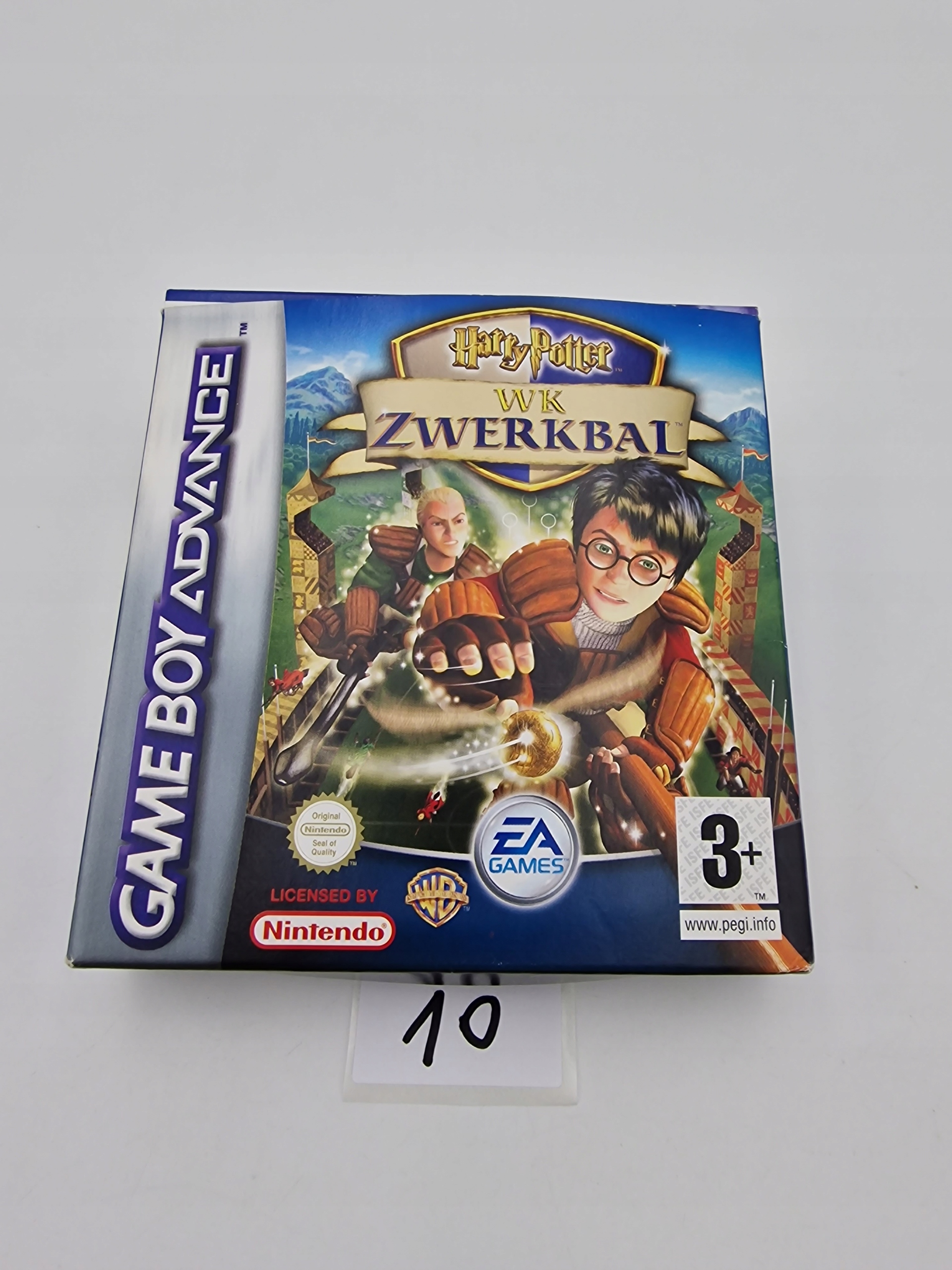GAME BOY ADVA HARRY POTTER QUIDDITCH WORLD CUP Platforma Nintendo Game Boy Advance