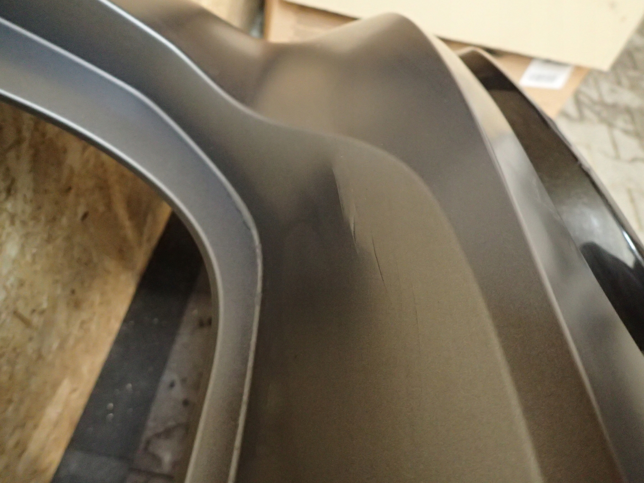 bumper rear part AUDI RS6 RS 6 C8 4K8807511J