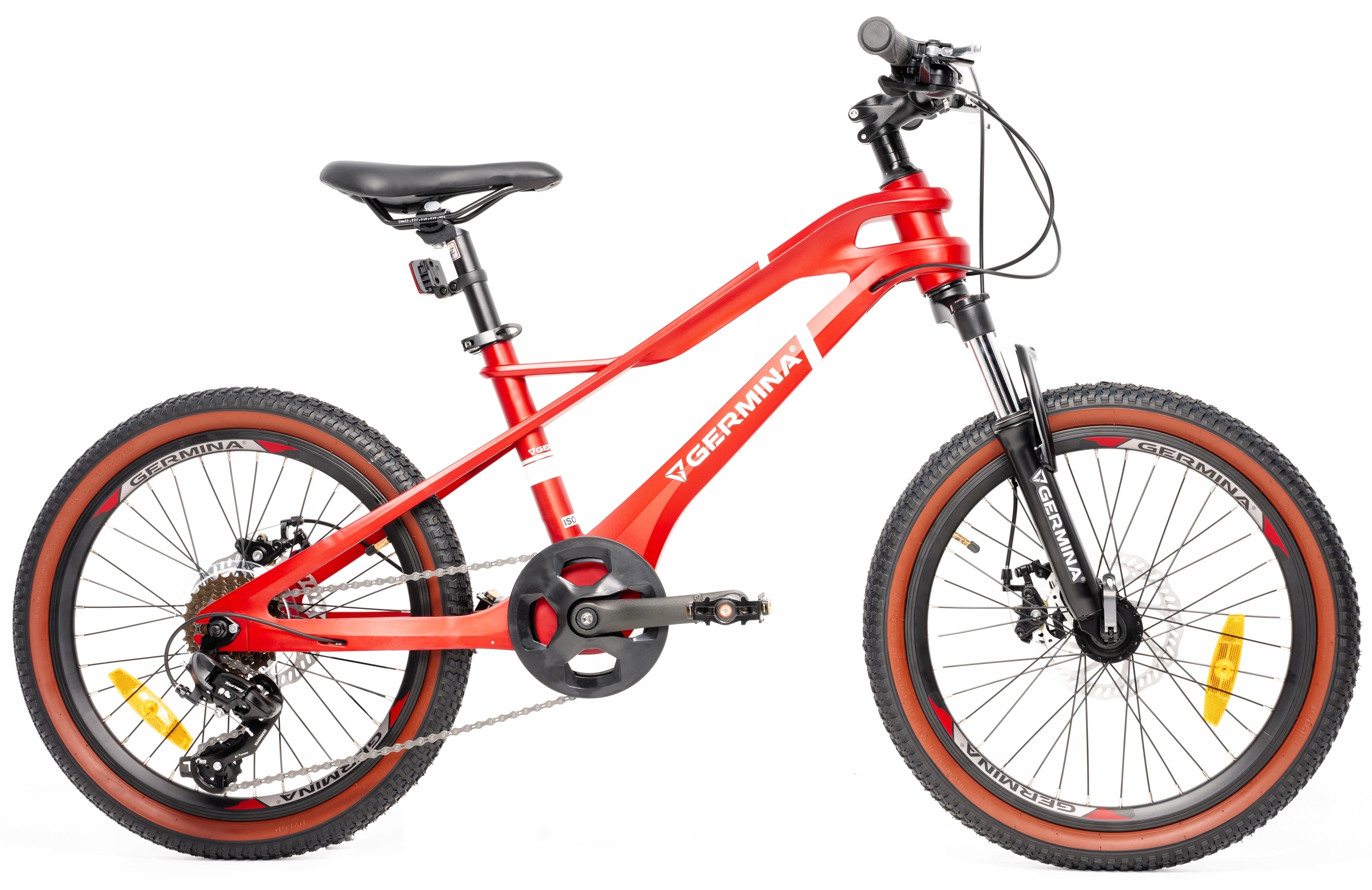 Rower dziecięcy Górski Germina Magnesium 20" dla dziecka góral