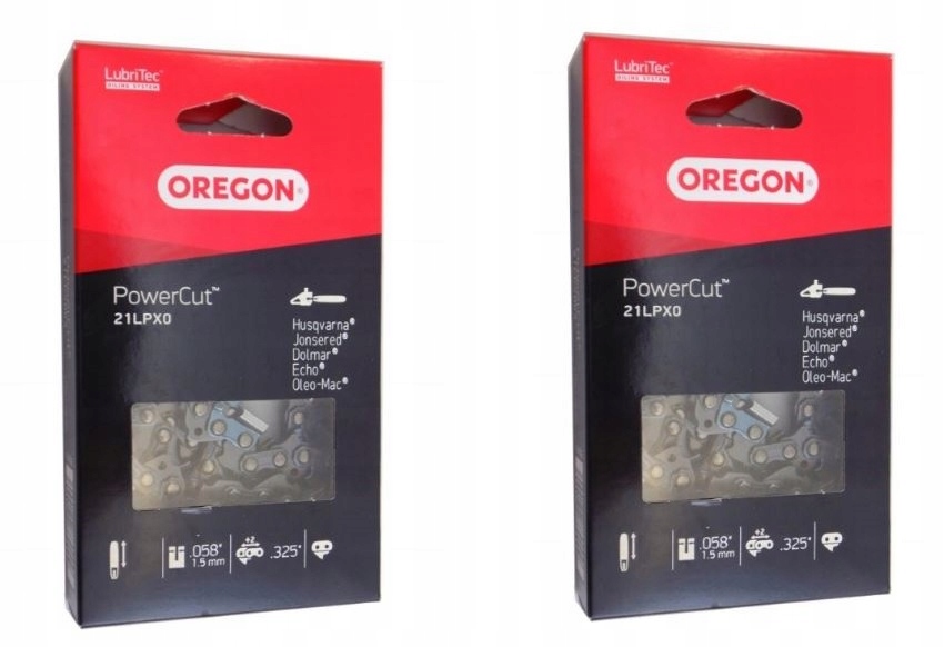 

2x Łańcuch Oregon 45cm 325'/1,5mm 72 ogniwa
