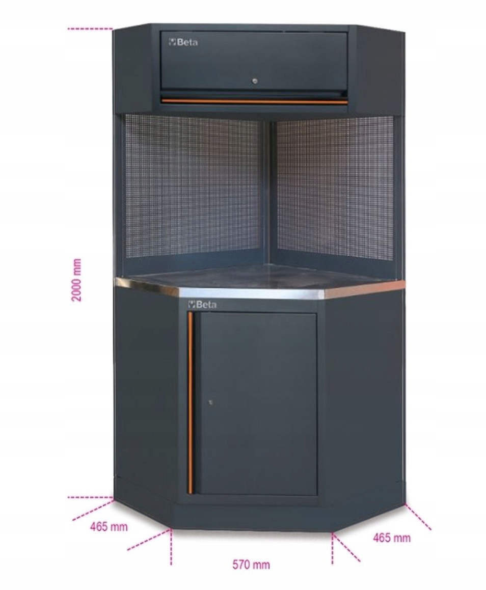 MEBLE WARSZTATOWE Z NARZEDZIAMI BETA C45PRO DX Brand Beta