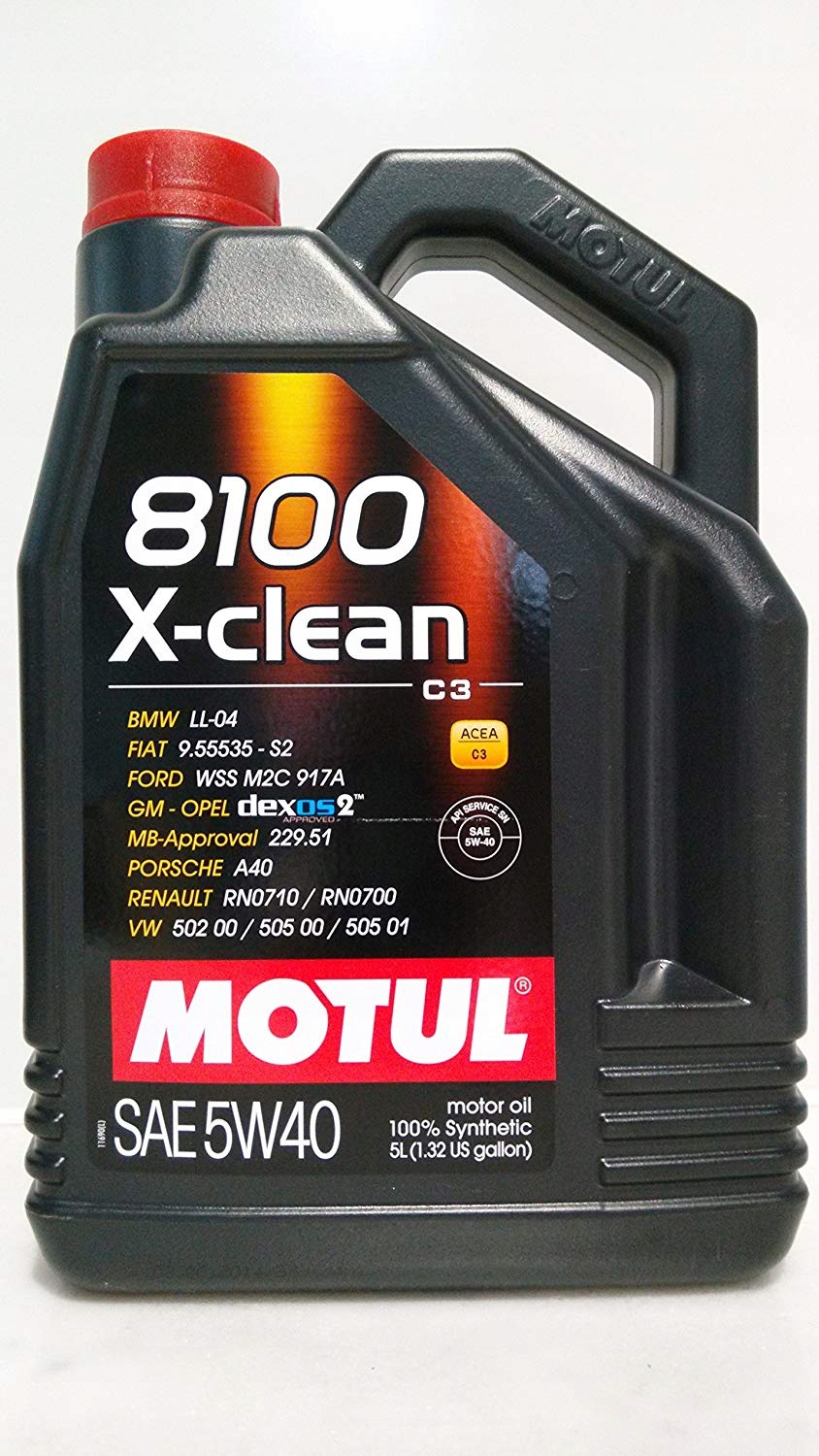

Olej Motul 8100 X-clean 5W40 DEXOS2 C3 5L