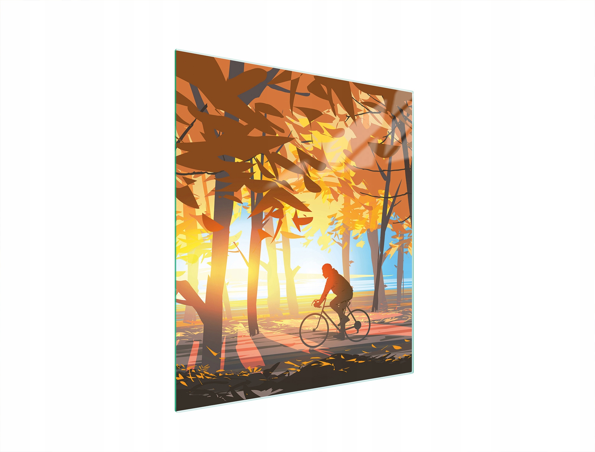 Skleněná Krájecí Deska 45x52 Les Tvrzené Sklo