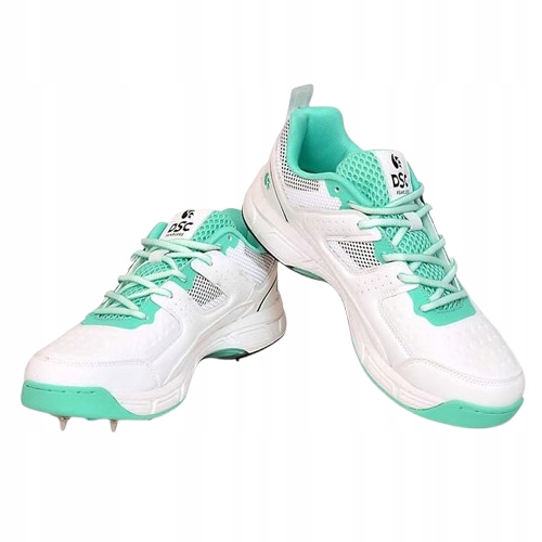Dsc Kriketové Boty Bílo-mátové Pánské Boty S Meshem A Cvočky 44,5 J6F