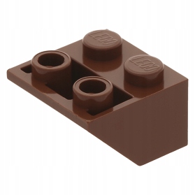 

Lego Skos 2 x 2 odwrócony 3660 Brązowy Rb Nowy
