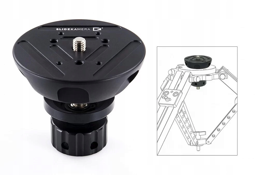 Polokoule 100 mm 3/8" s držákem Short