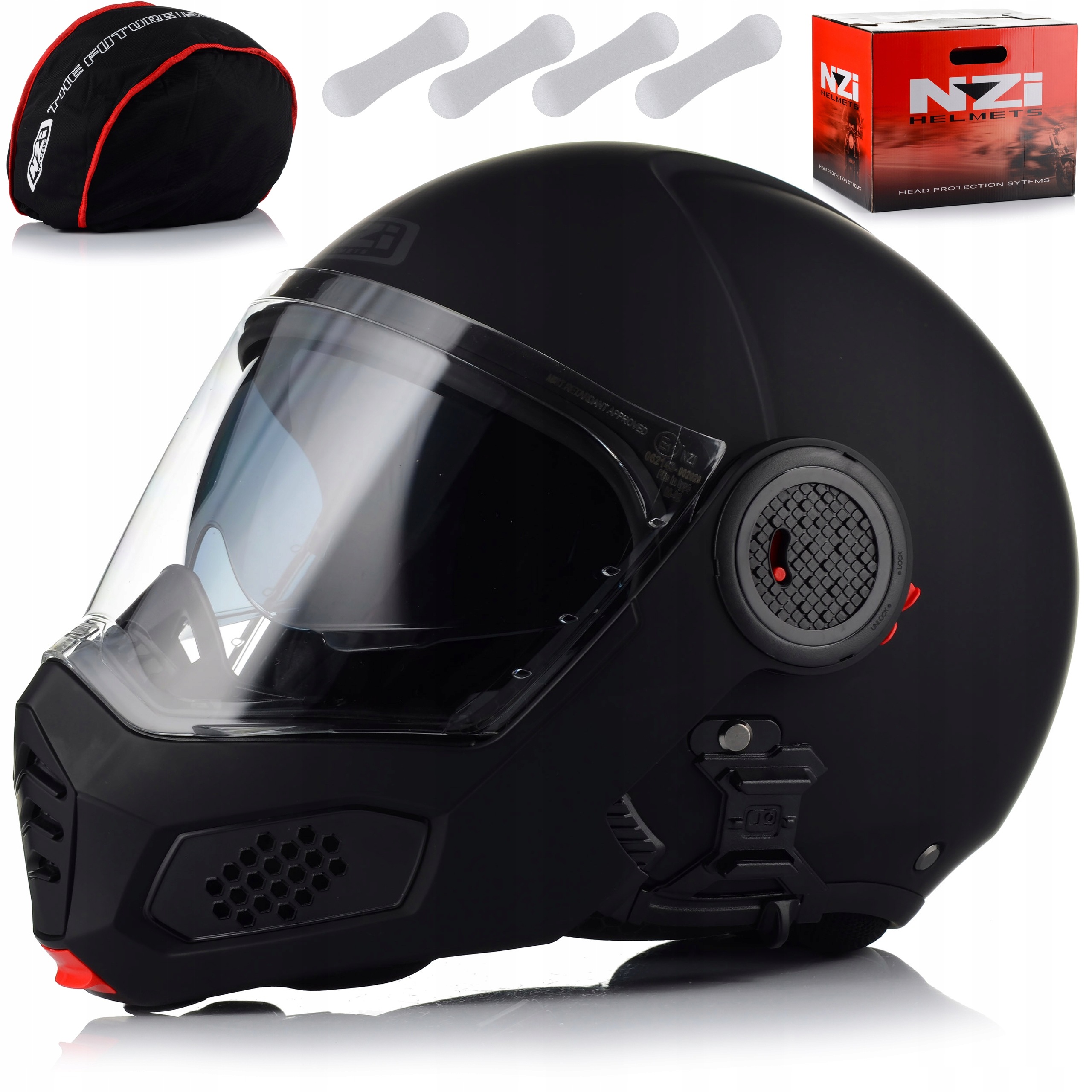 Motocyklová prilba Minimod Duo s čeľusťou P/j Ece 22.06 Blenda