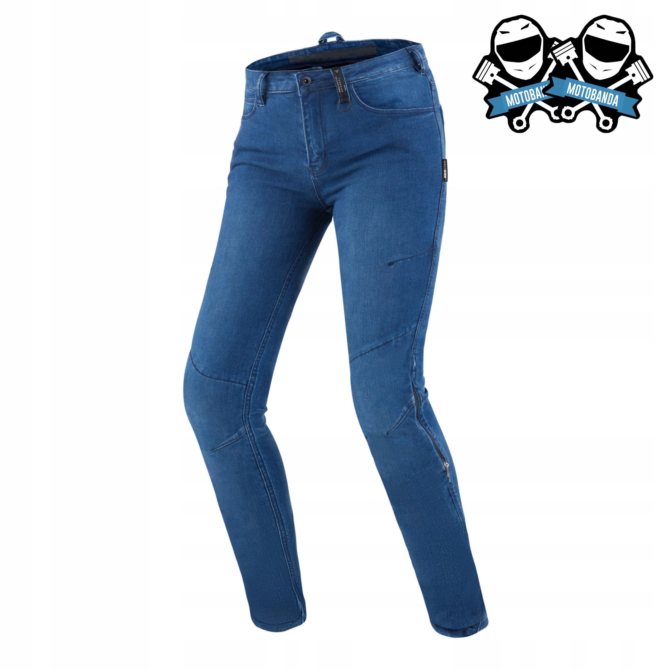 Damskie Motocyklowe Jeansy Z Ochraniaczami Shima Metro Lady