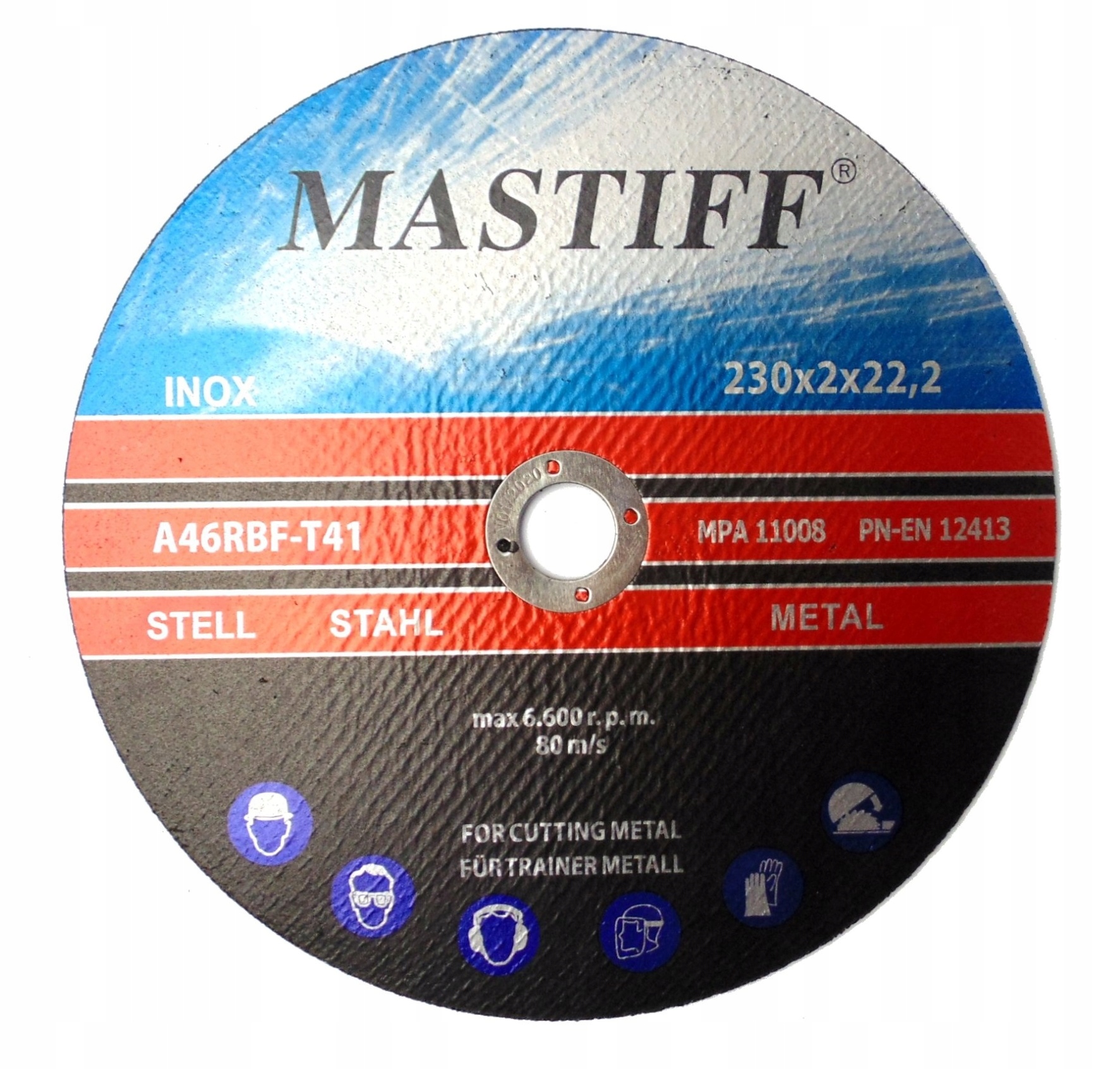 Tarcza do cięcia 230x2,0mm do cięcia metalu INOX
