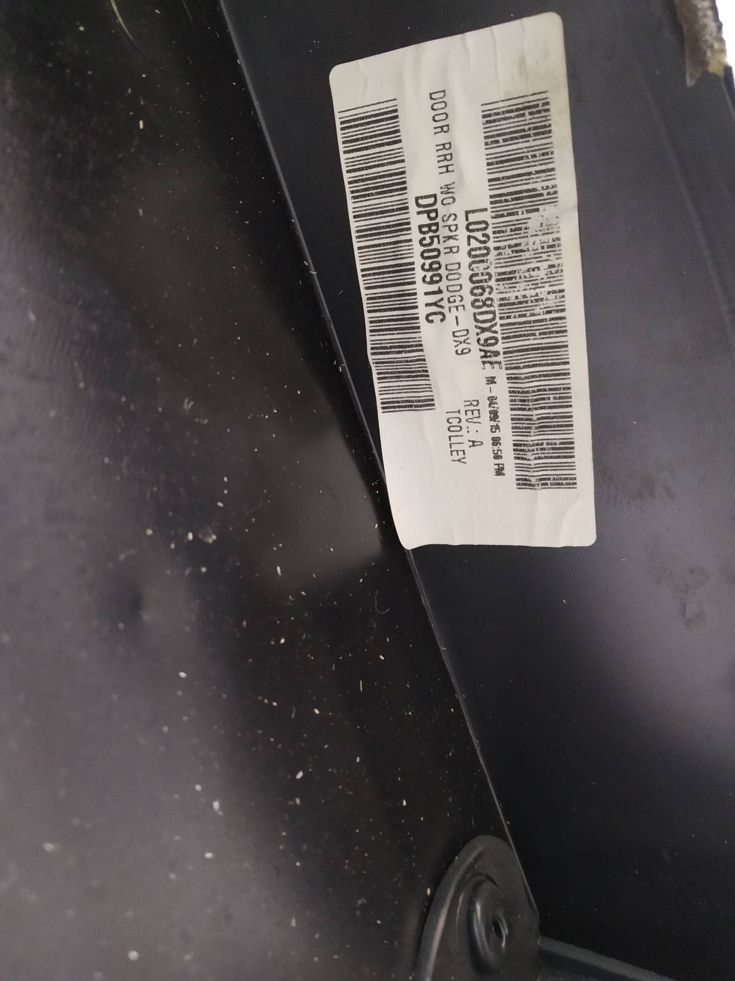 upholstery side 5SD92XD9AB Dodge Charger VII (2011- )