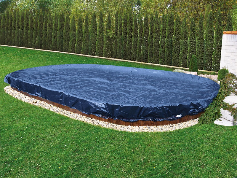 Płachta kryjąca do basenu 7,3x3,7 m - PREMIUM