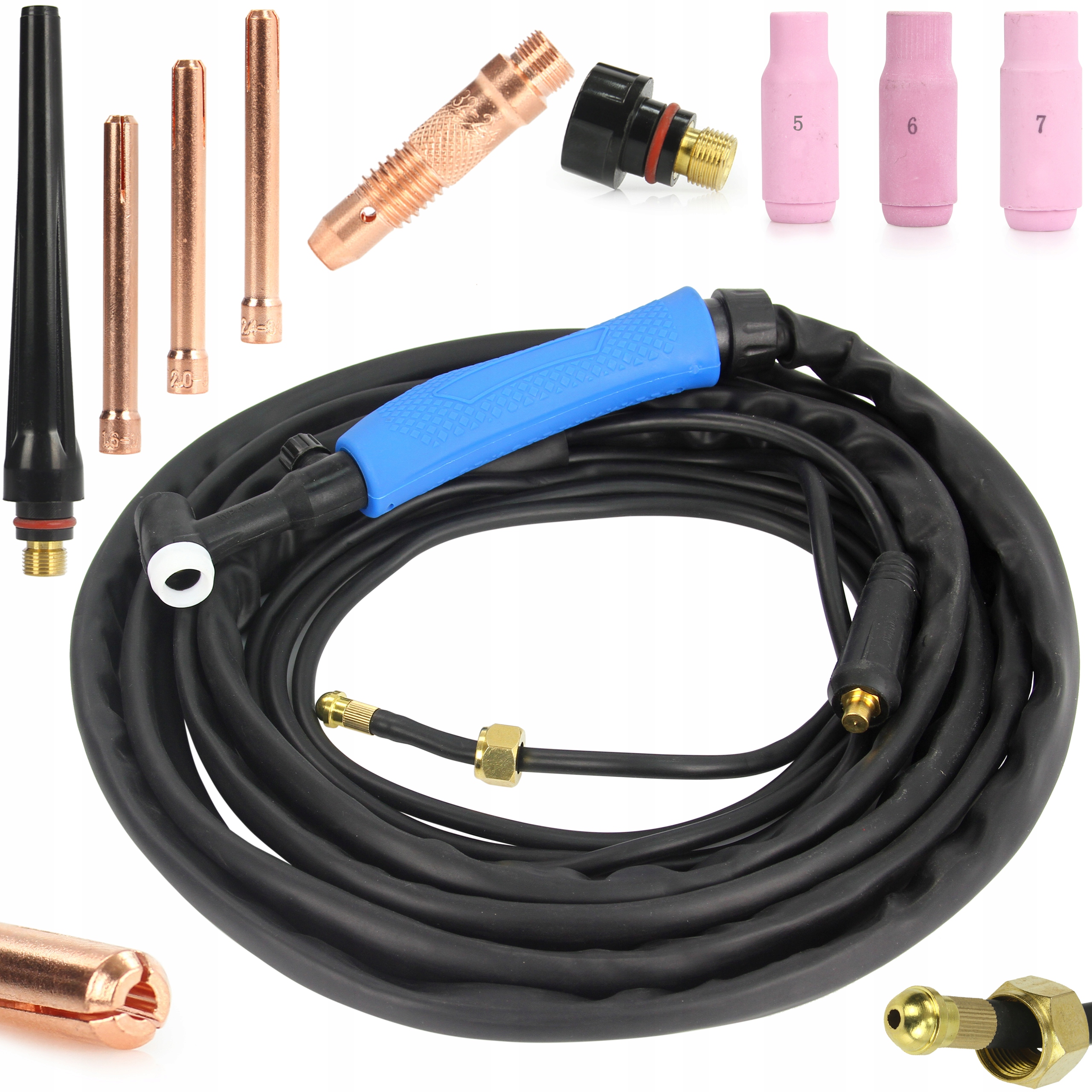 

Uchwyt spawalniczy Tig Lift Mma z zaworkiem 10-25