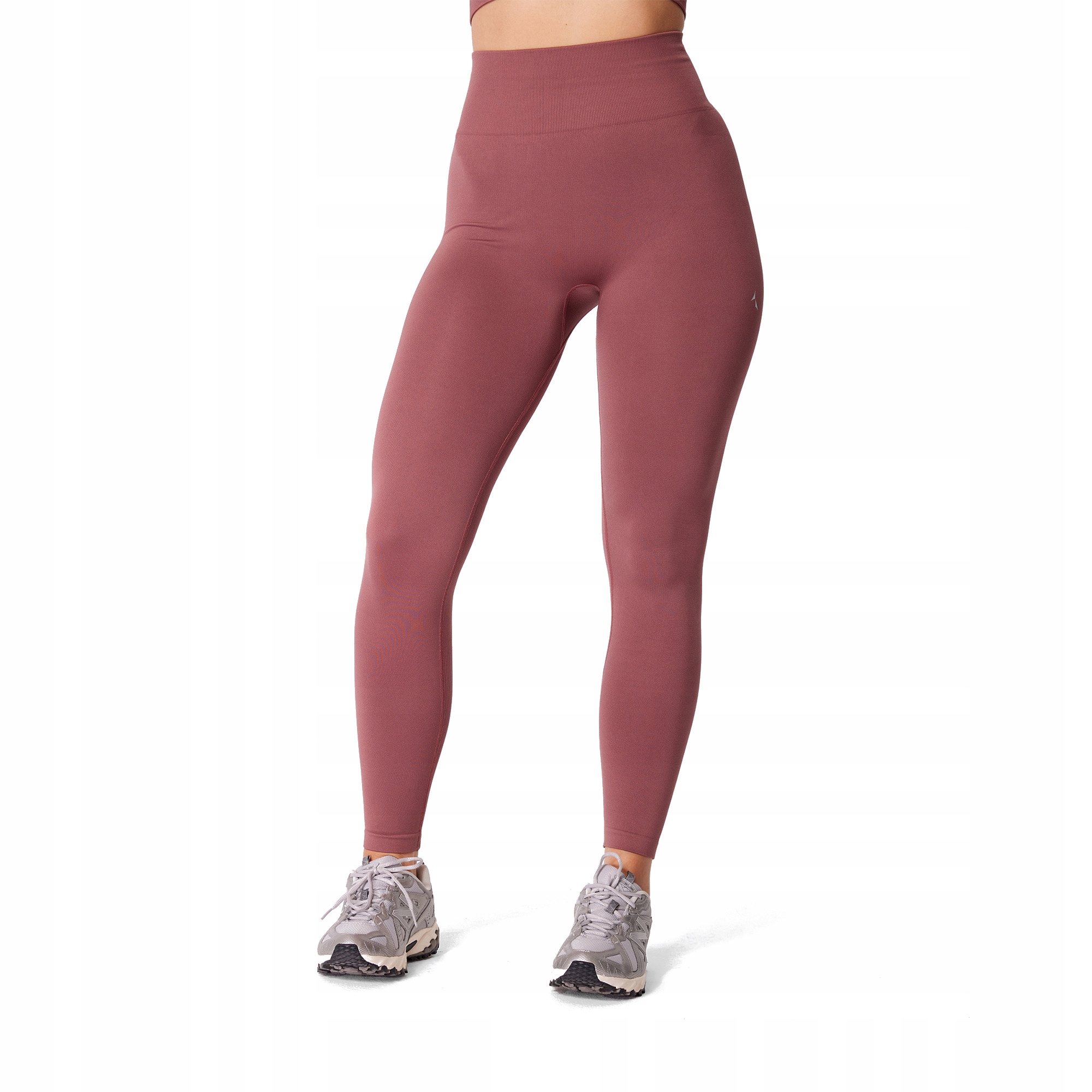Legginsy treningowe damskie Carpatree Dopamine Buzz Seamless rose/brown