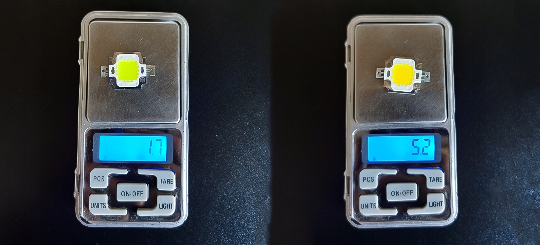 MODUŁ COB 10W 12v DIODA LED 900mA BIAŁY + PASTA |PREMIUM| Marka Lokta