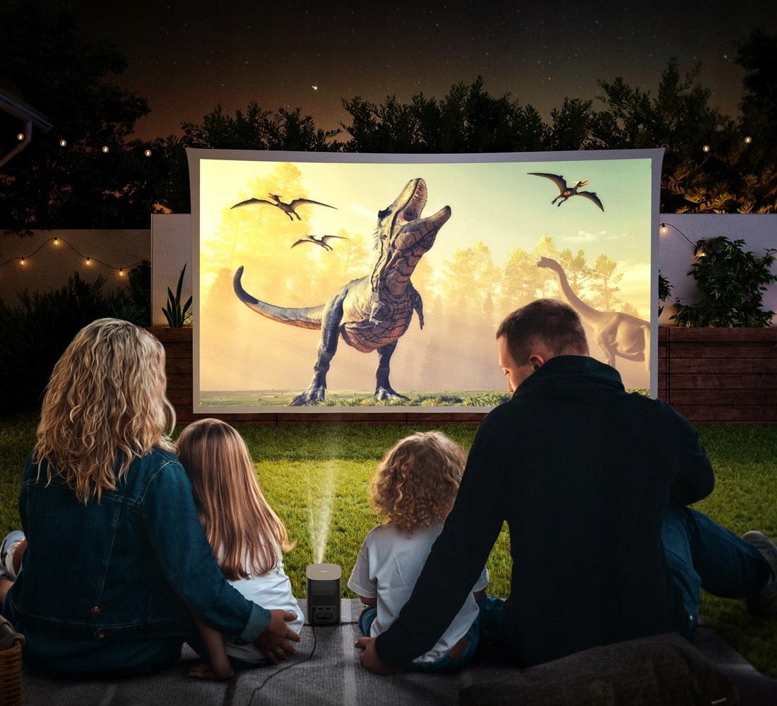 Rzutnik Projektor Przenośny Rozdzielczość 2K DLP XGIMI MoGo 2 Pro + Pilot Waga produktu 3.1 kg