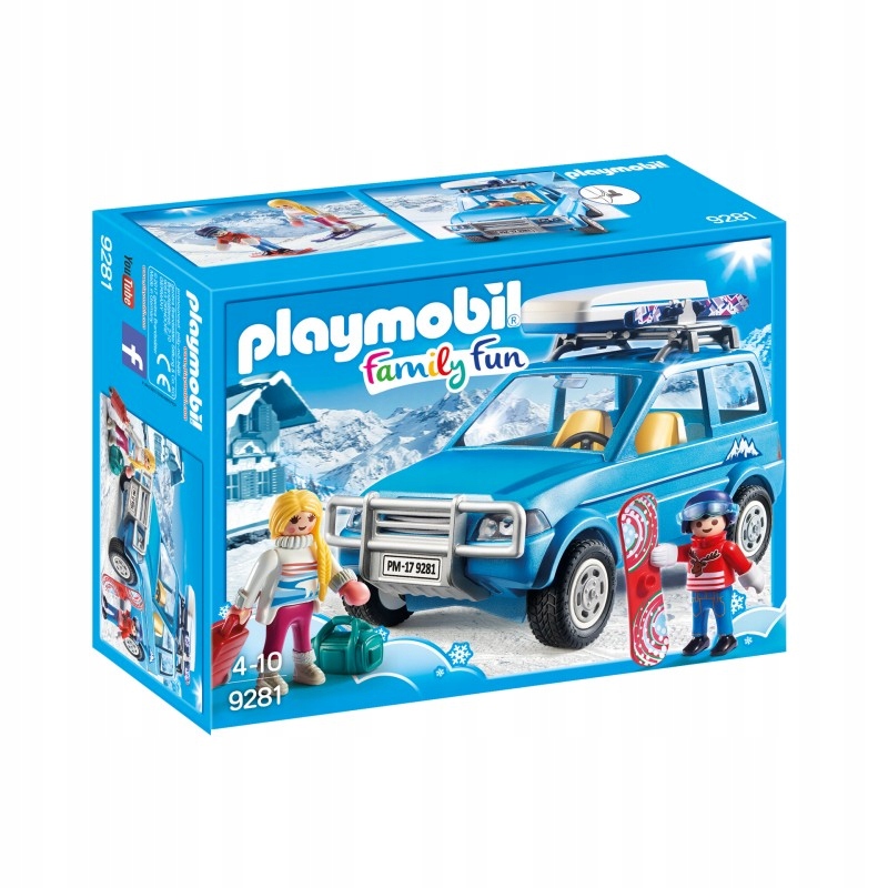

Playmobil 9281 Family Fun Auto Z Boksem Dachowym