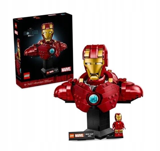 Lego(r) Hrdinové 76327 Busta Iron Mana MK4