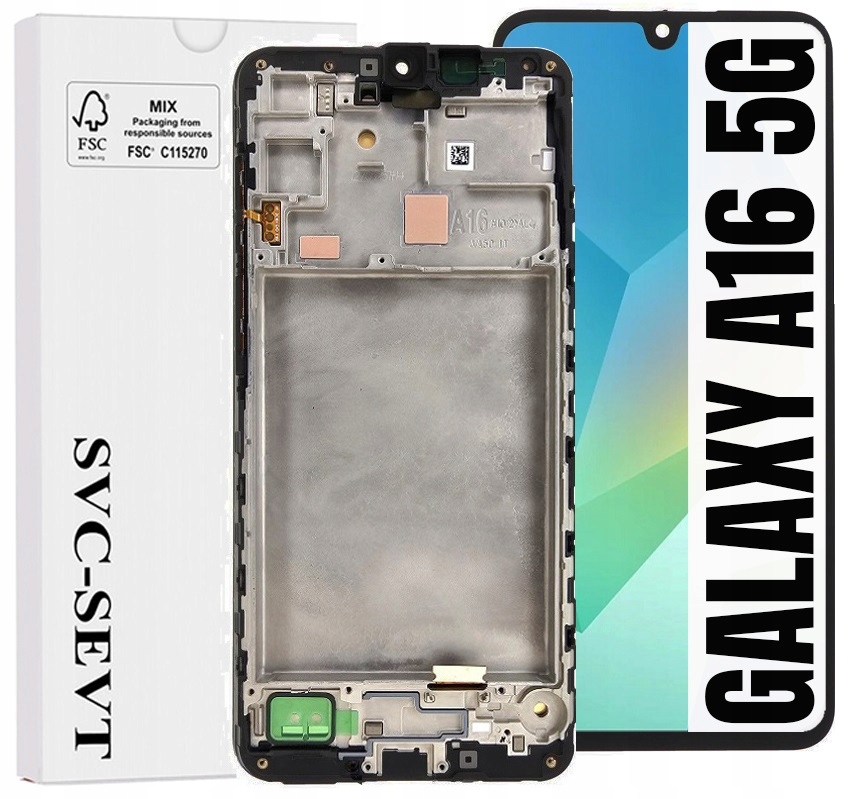 Displej Pro Samsung Galaxy A16 5G A166 Originální Oem Obrazovka +rámeček