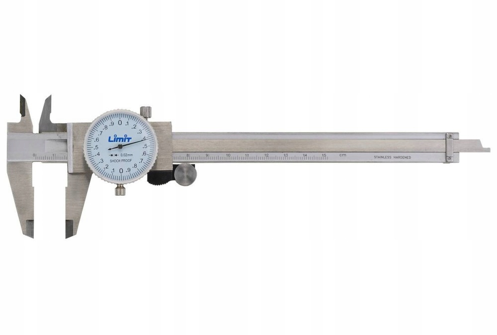 SUWMIARKA Z CZUJNIKIEM ZEGAROWYM 150MM LIMIT