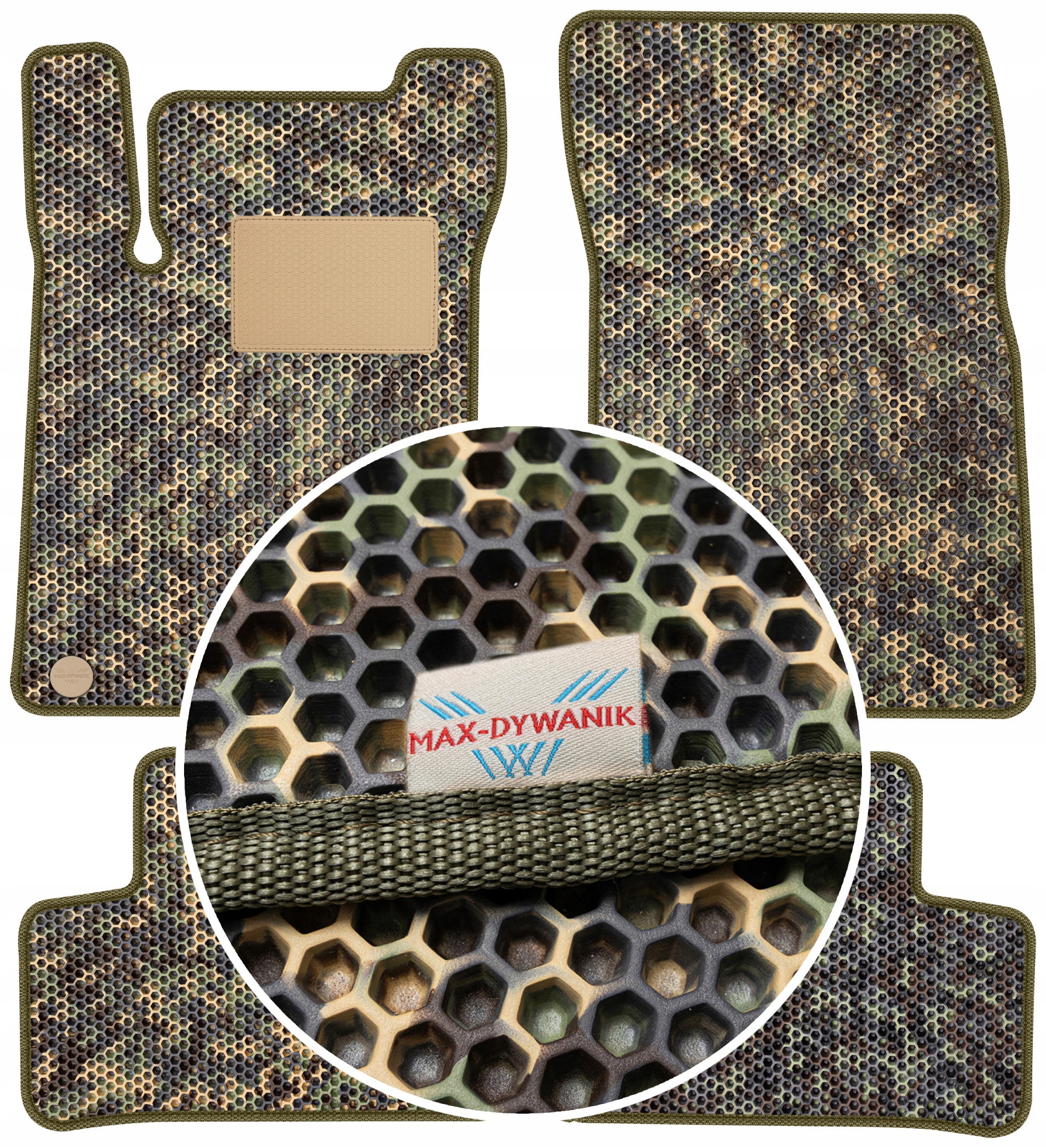 Mercedes A-Klasa W177 2018 Gumové rohože do auta Eva Moro