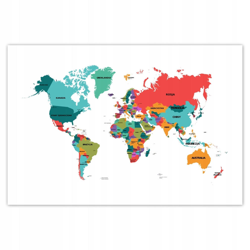 

Fototapety flizelina 152x104 Polityczna mapa