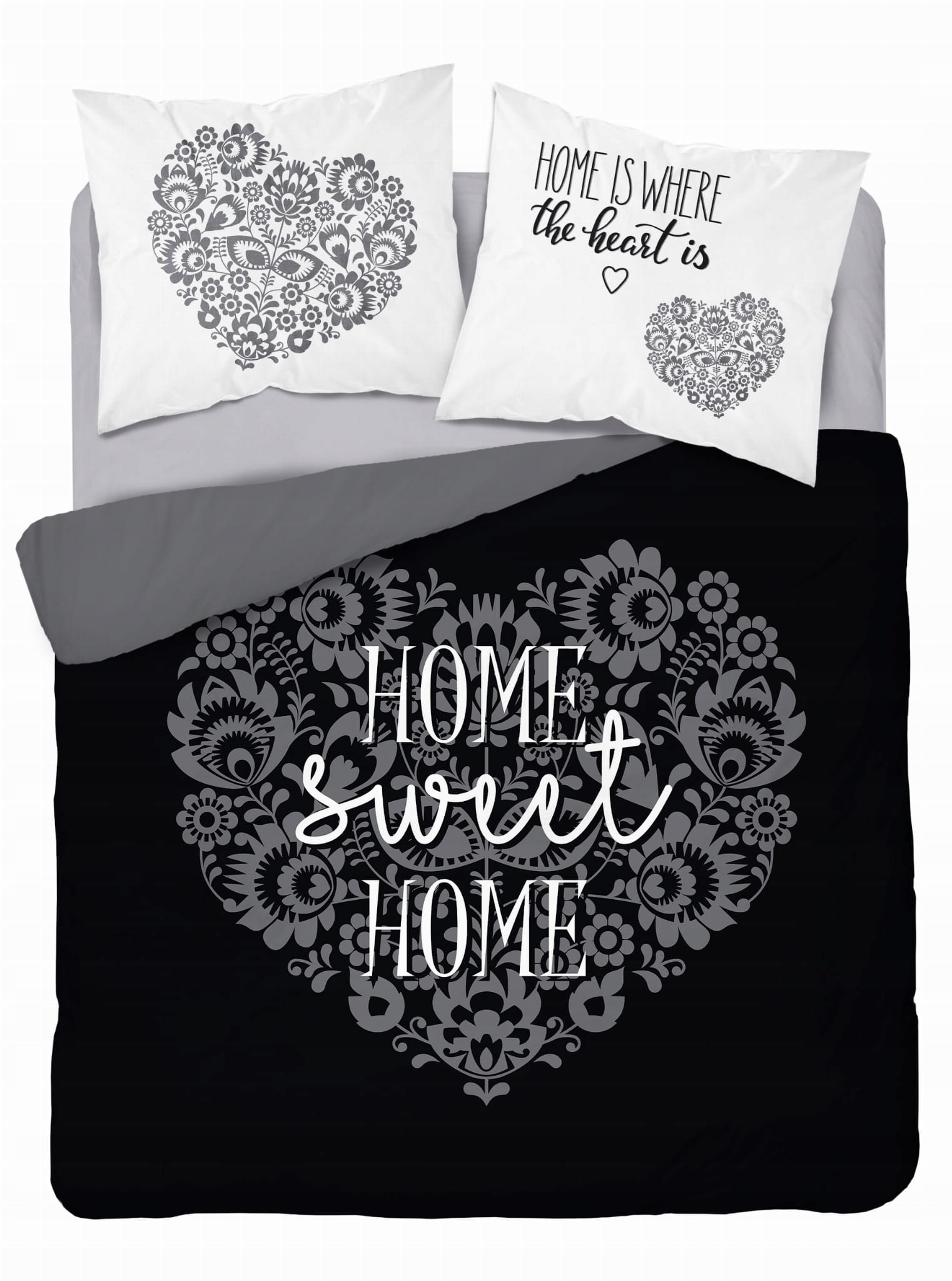 

Pościel Bawełniana 160x200 Home Sweet Home 3753A