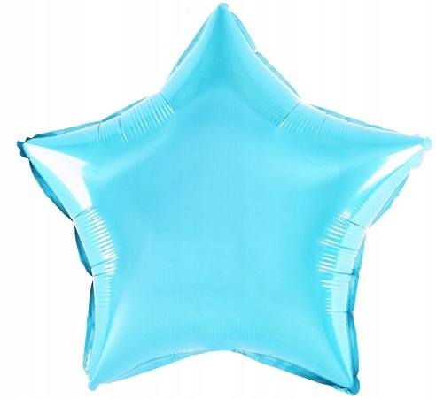 Balon Foliowy Gwiazda Gwiazdka Niebieska 45 cm