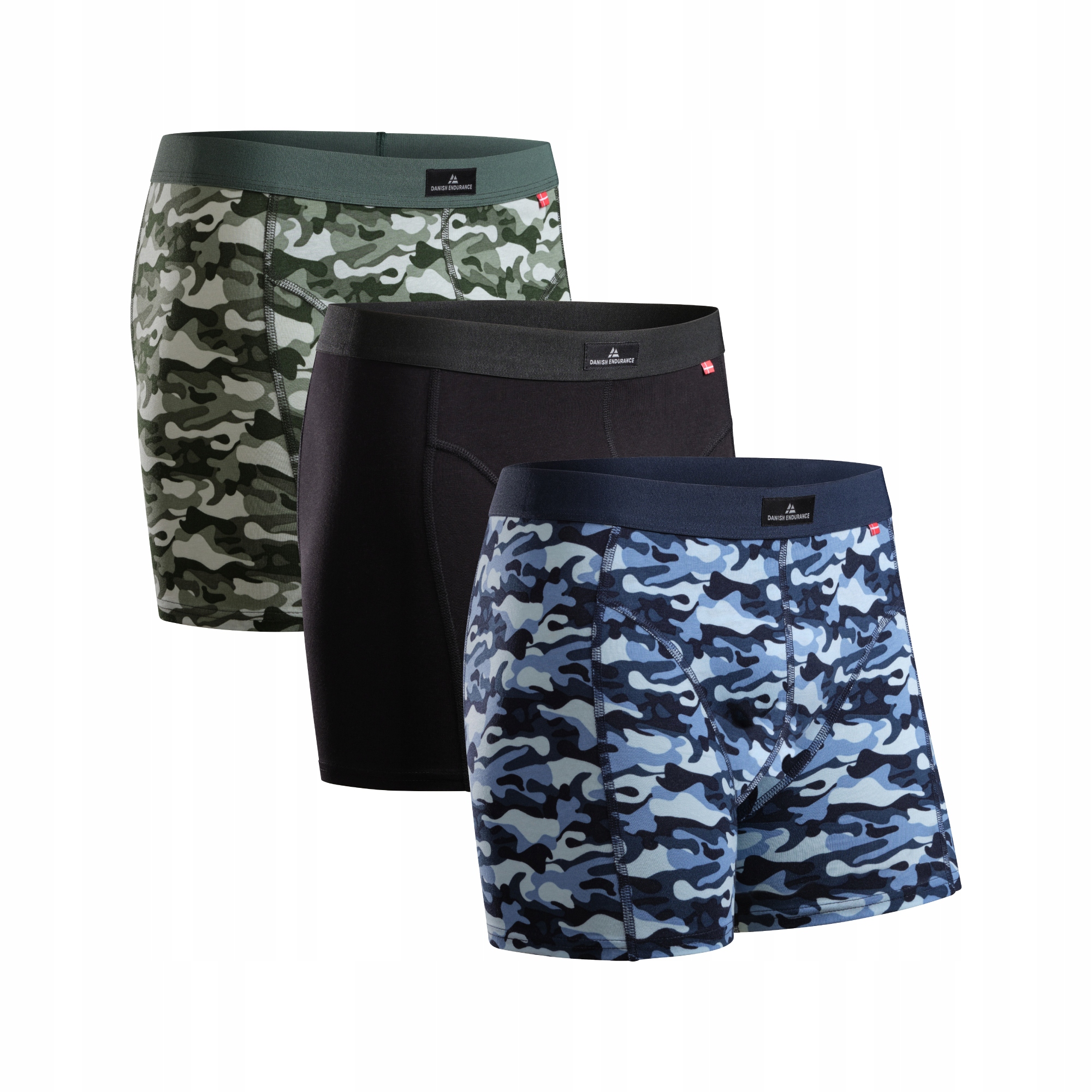 Bawełniane Bokserki Męskie Danish Endurance Bielizna Premium 3-pak L
