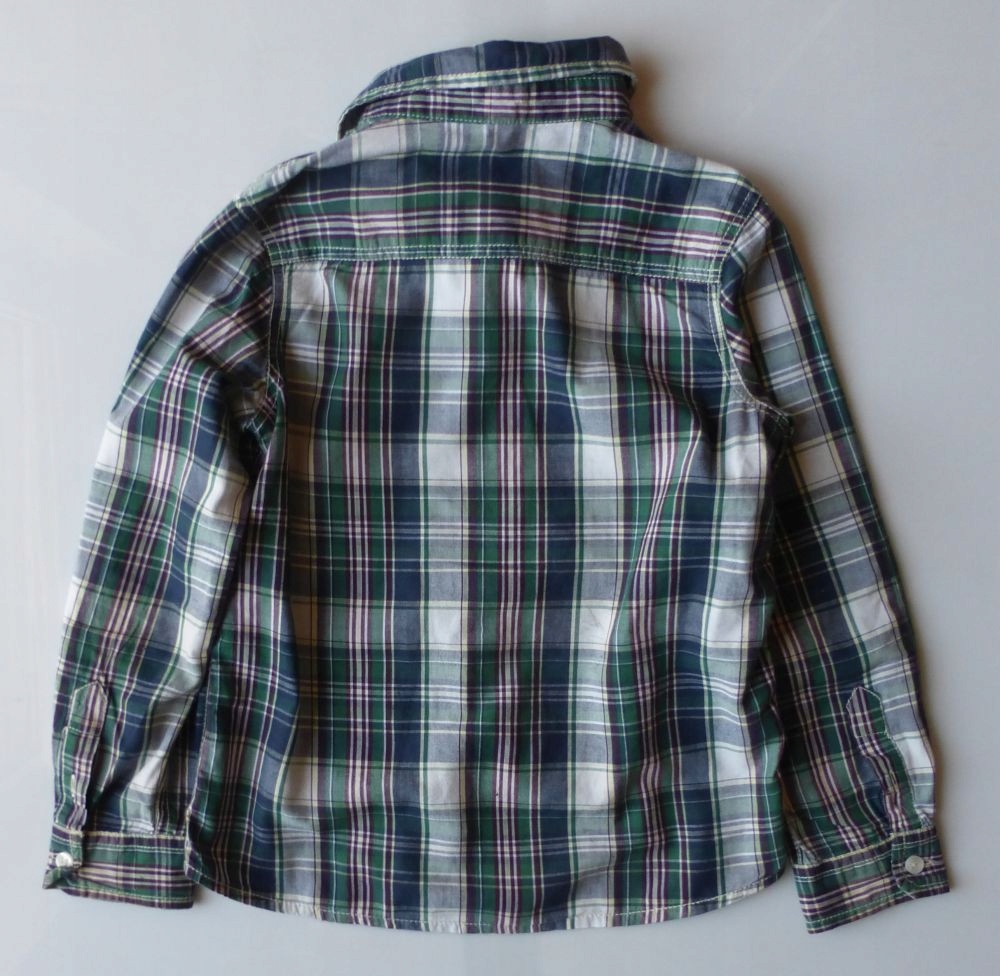 KOSZULA dla chłopca BENETTON KRATKA CODZIENNA 122 Marka Benetton