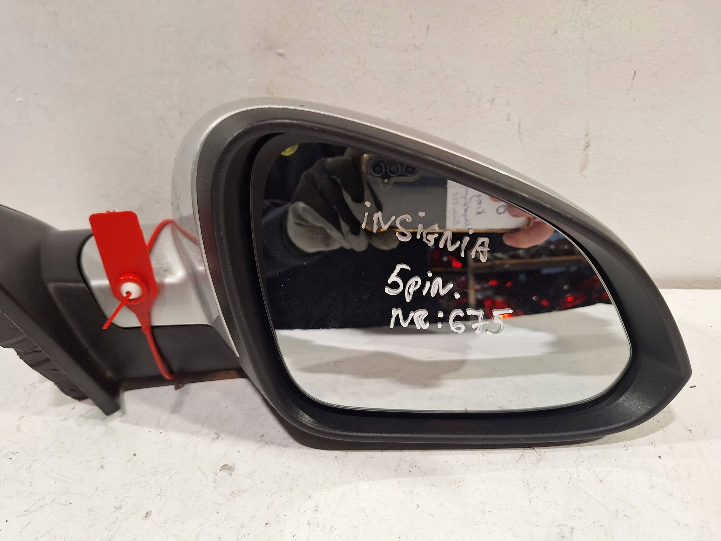 mirror exterior right 13269577 OPEL INSIGNIA A 5 PIN 08