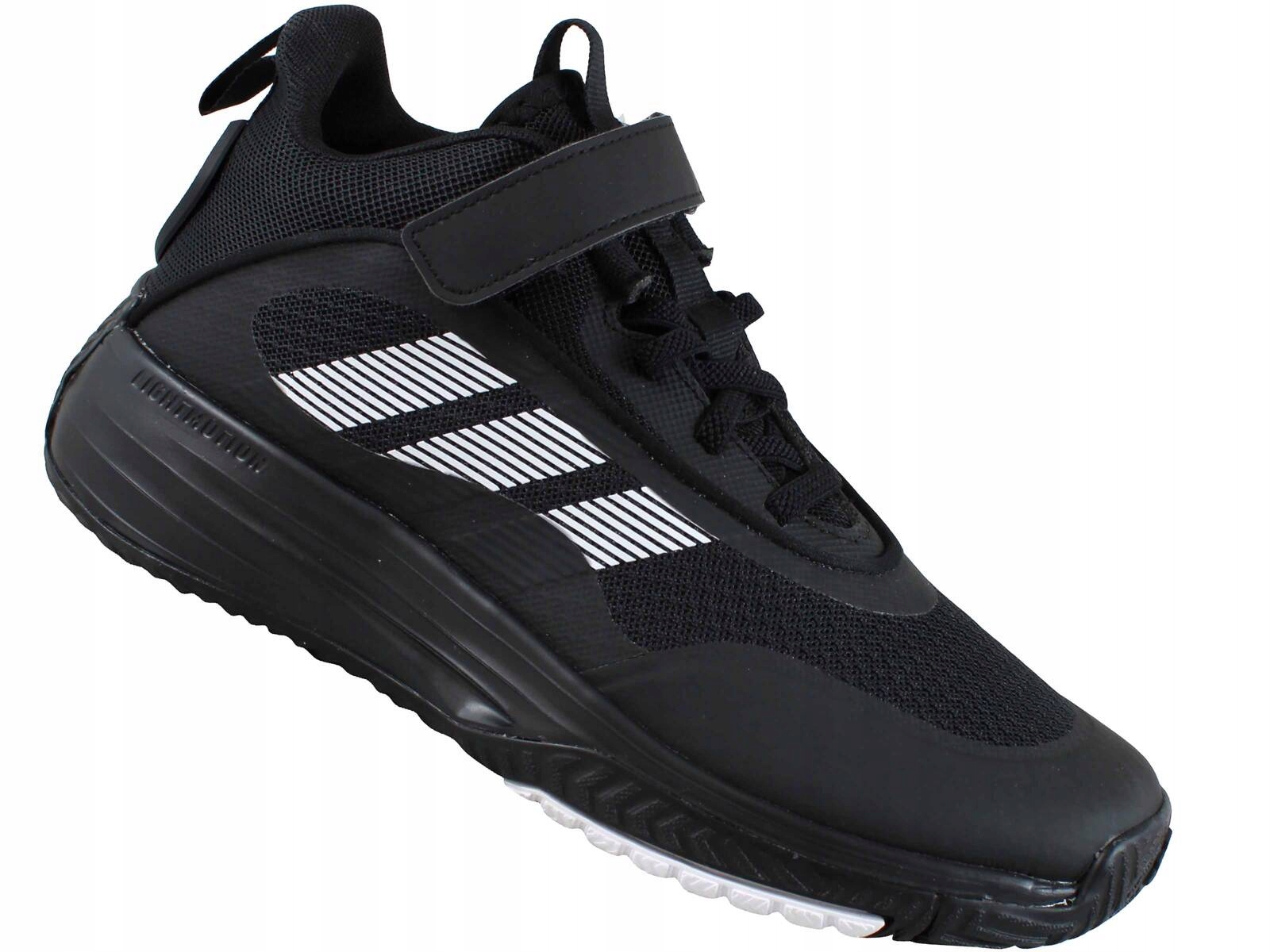 Adidas Ownthegame 3.0 K IF4593 Buty Dziecięce Wysokie Trampki Czarne