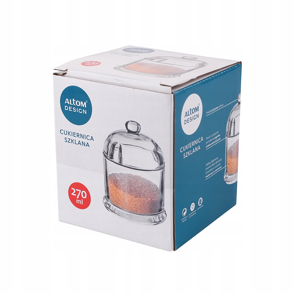 CUKIERNICA SZKLANA 270 ml, Altom Design Marka Altom Design