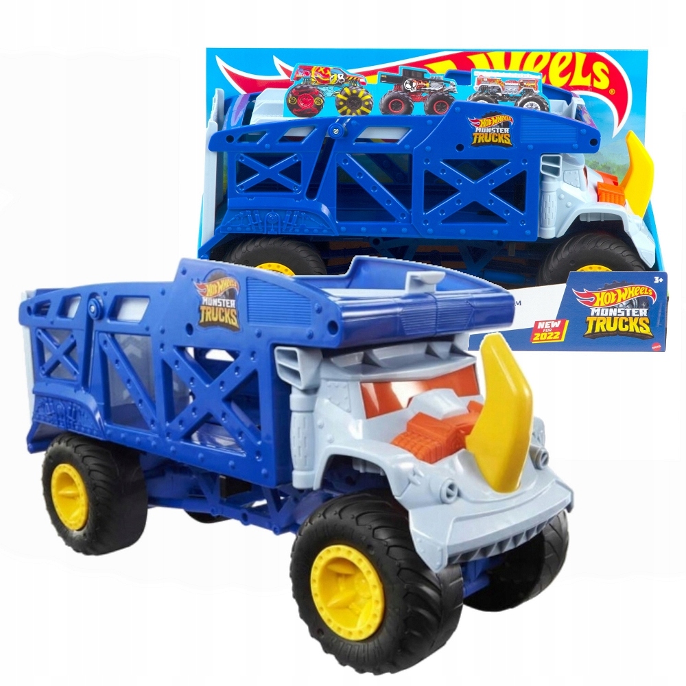 

Hot Wheels Monster Trucks Transporter Nosorożec
