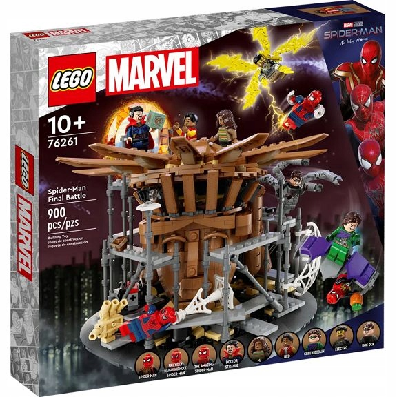 Lego Marvel Heroes Závěrečný střet Spider-Mana 76261