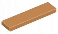 

Lego 2431 Płytka Tile 1x4 śr. nugat Nowa (1g)
