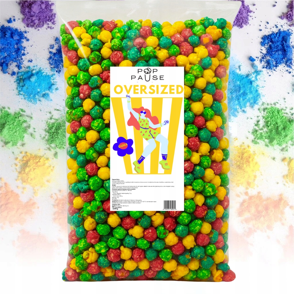 Levně Pop Pause Oversized Duha