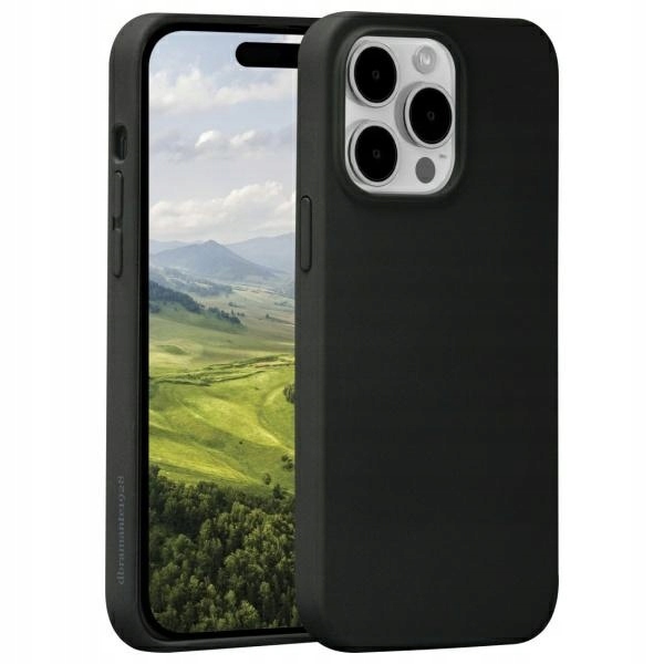 Pouzdro dbramante 1928 Monaco MagSafe pro iPhone 15 Pro Max černé/černá